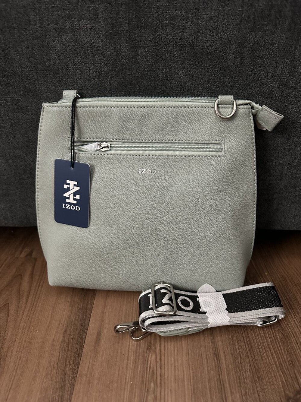 Izod Sage Crossbody Bag - 10.5"